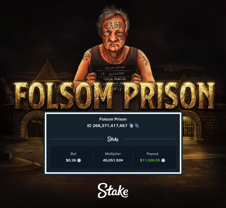 Folsom Prison Big Win